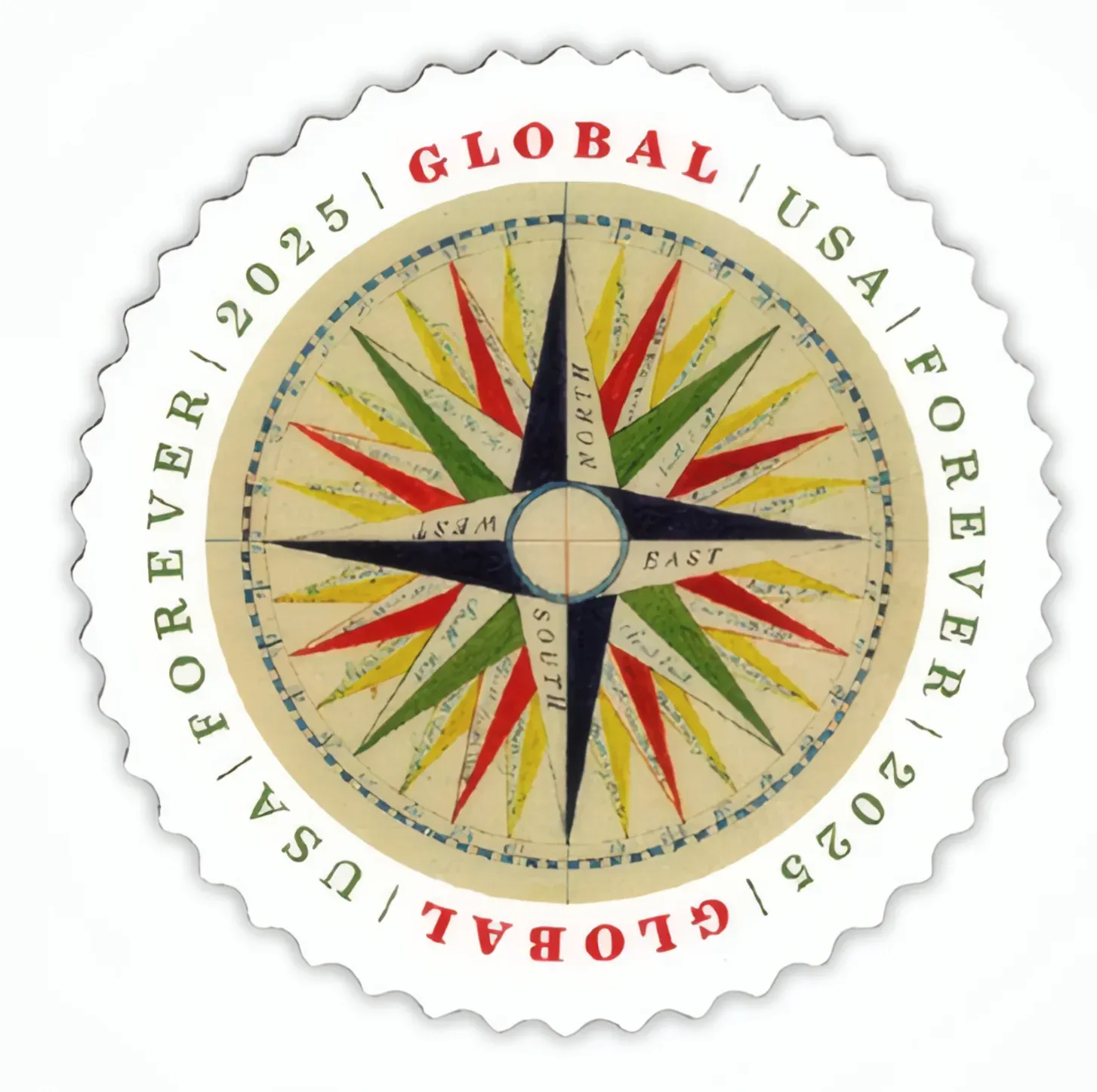 Global: 1794 Compass Rose