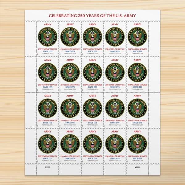U.S.Army Stamps 2025