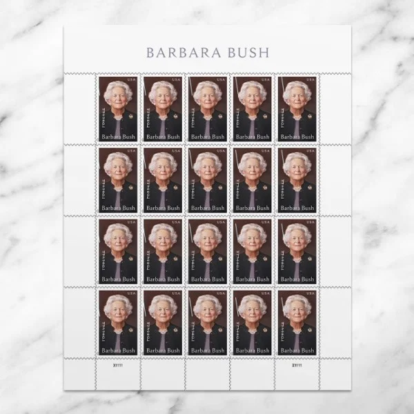Barbara Bush Stamps 2025
